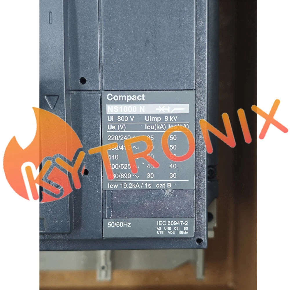 circuit breaker Compact NS1000N - Micrologic 2.0 1000 A 3 poles 3t NS33472