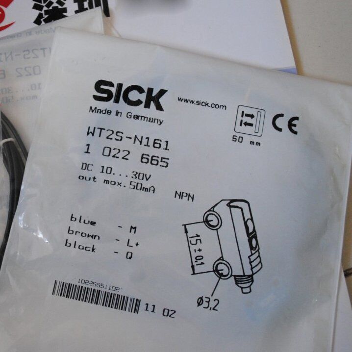 new 1 piece   sick Photoelectric Sensor WT2S-N161 ship