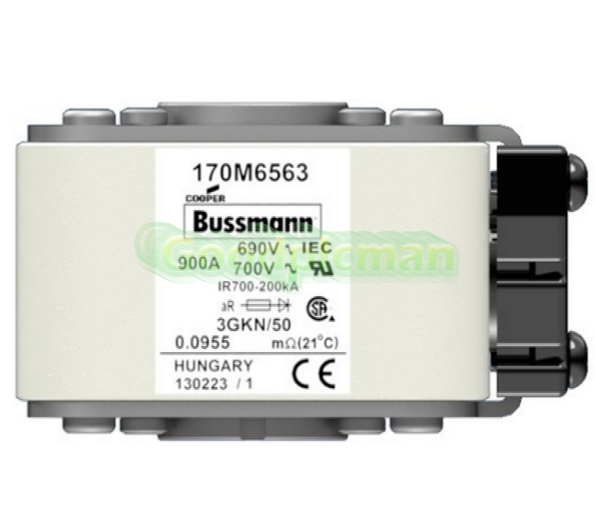 BUSSMANN 170M6563 Fuse 900A 690/700V 3GKN/50