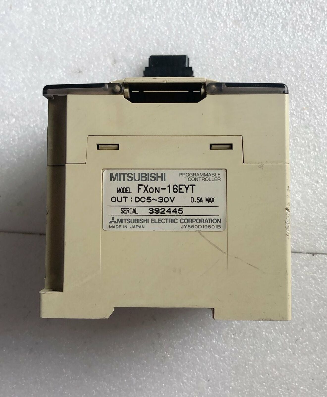 Used Mitsubishi Expansion Module FX0N16EYT - MITSUBISHI