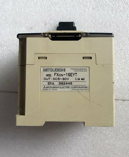 Used Mitsubishi Expansion Module FX0N16EYT - MITSUBISHI