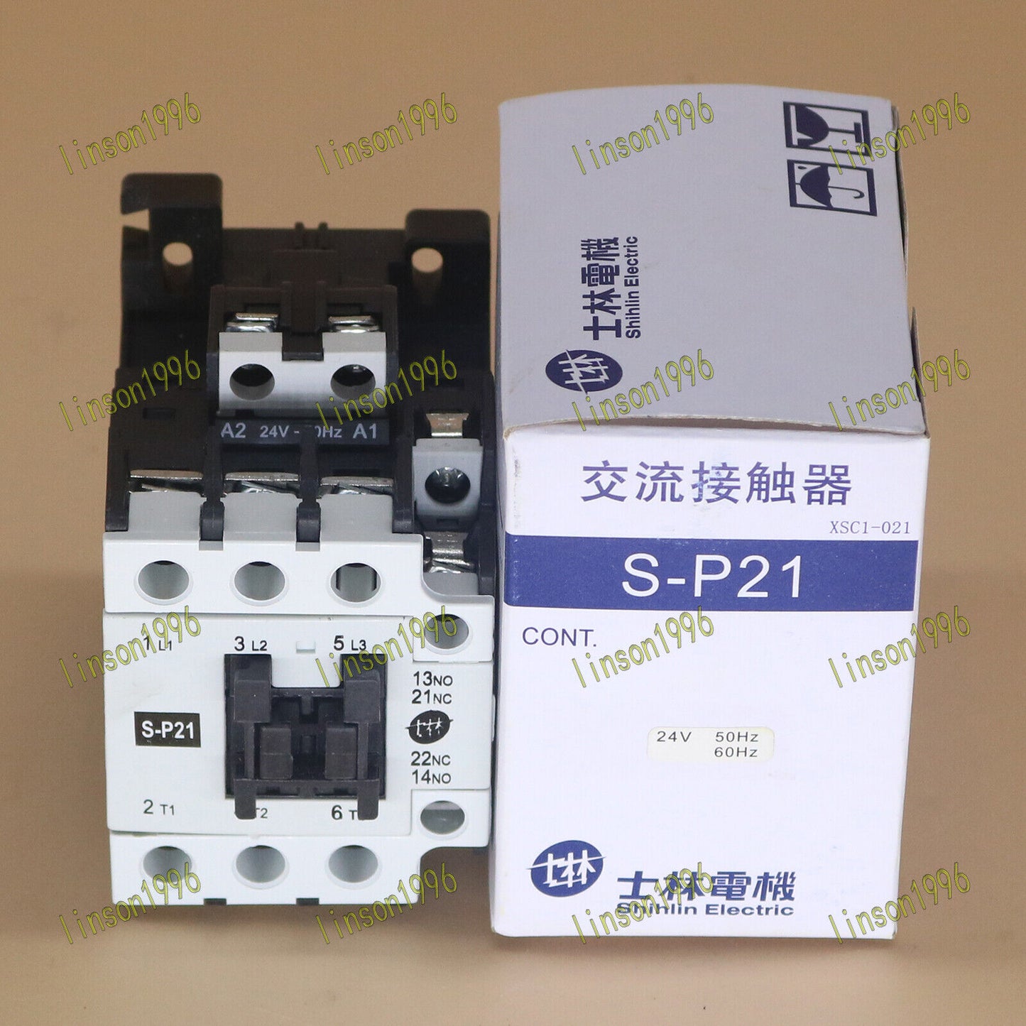 Shihlin Magnetic Contactor S-P21 24V - 1PCS In Box - SHIHLIN