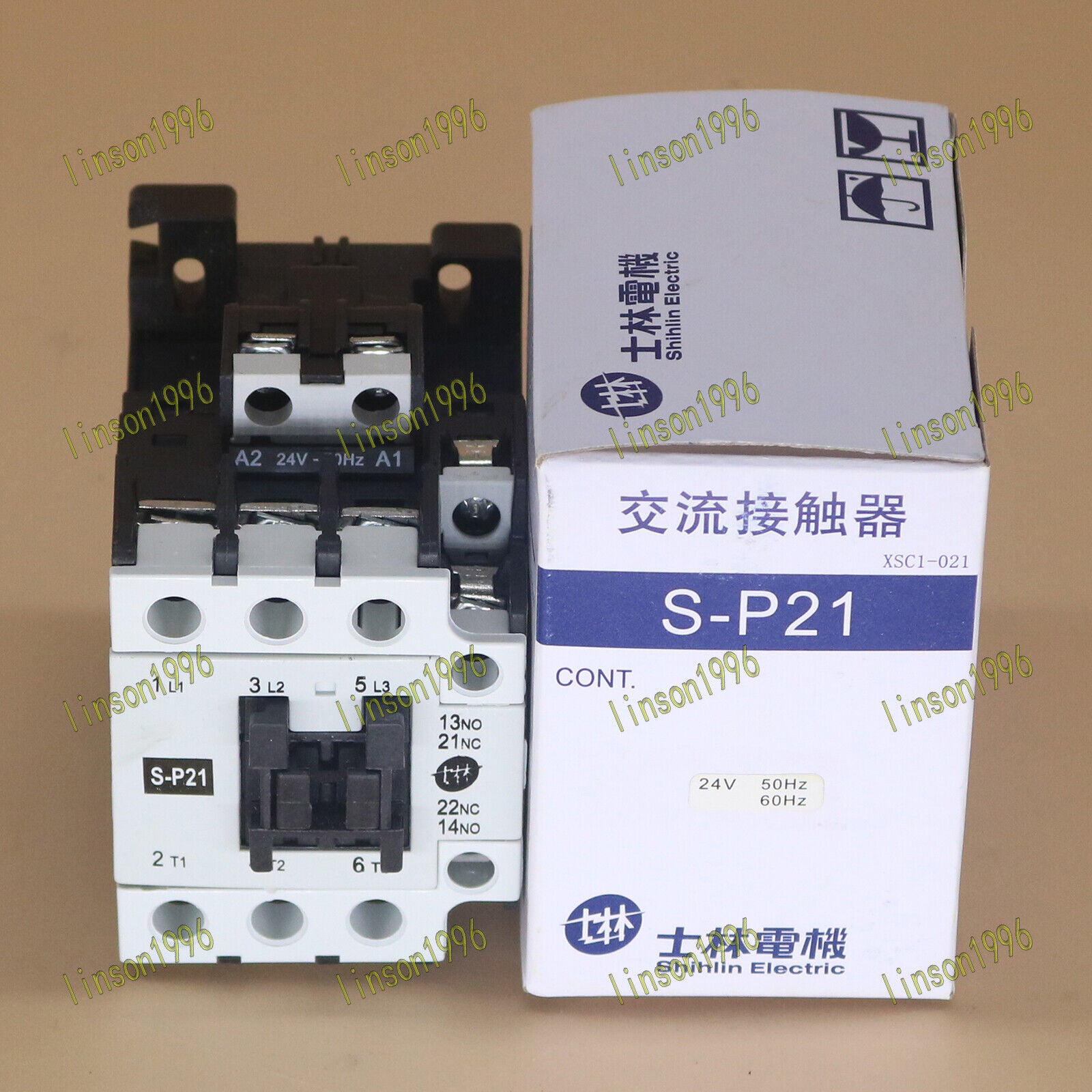 Shihlin Magnetic Contactor S-P21 24V - 1PCS In Box - SHIHLIN