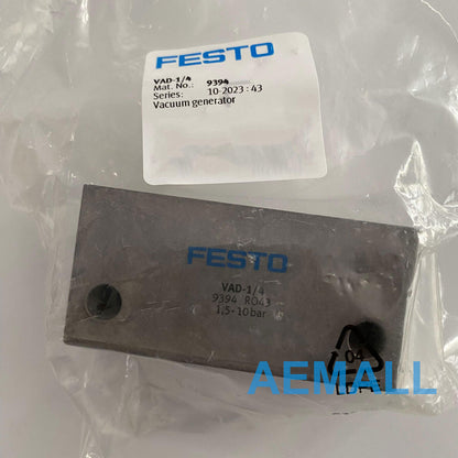 1pcs Festo VAD-1/4 9394 Vacuum Generator VAD-1/4 9394