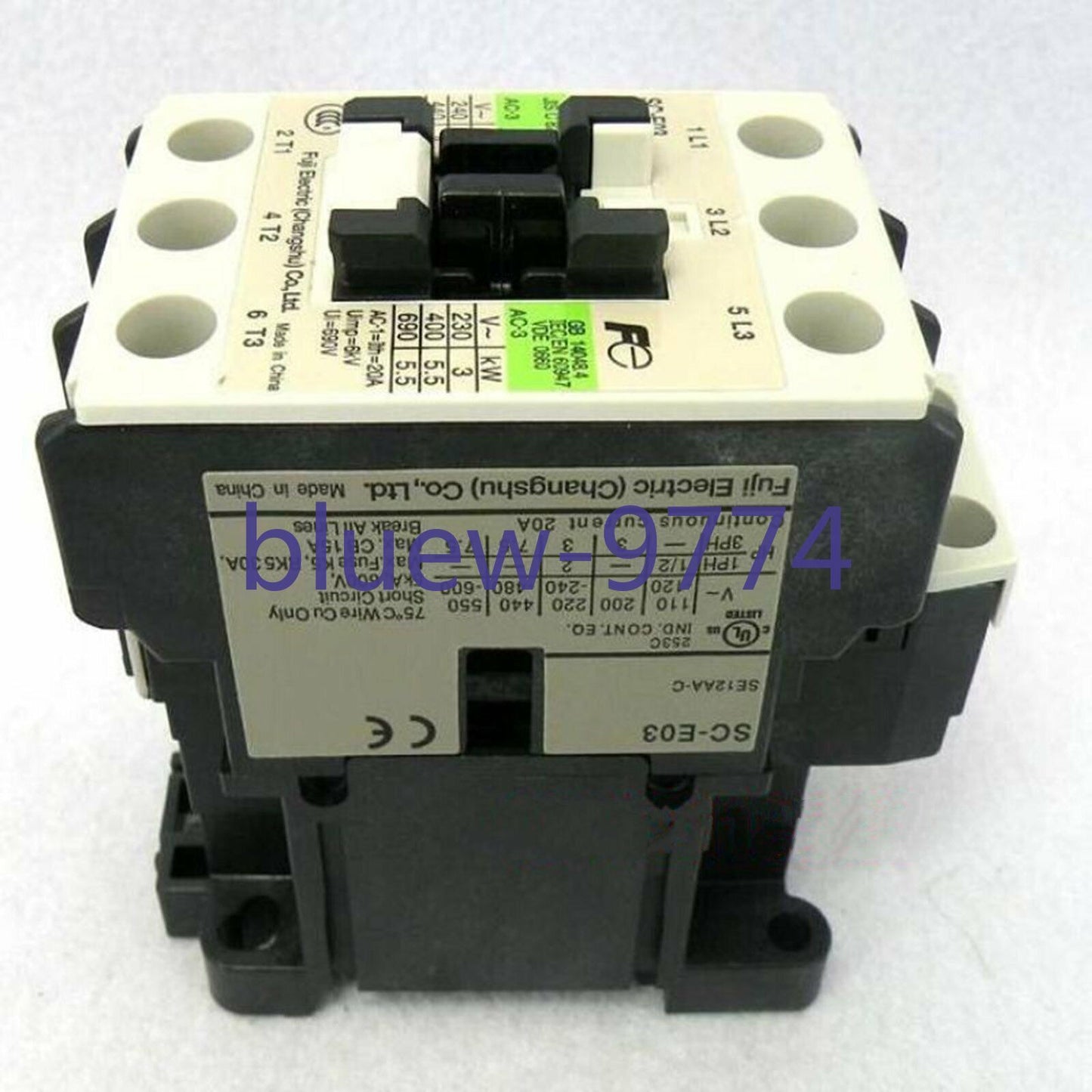 FUJI SC-E03 220VAC Contactors - FUJI