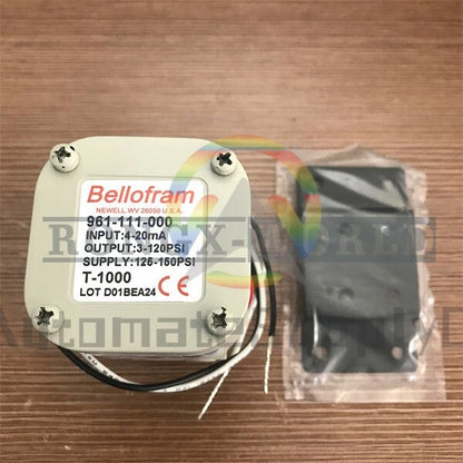 ONE Bellofram Electric Proportional Valve 961-111-000
