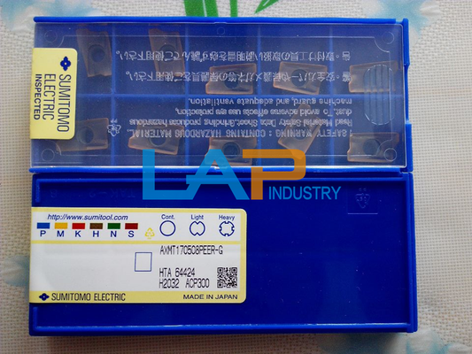 10 Pcs Sumitomo AXMT170508PEER-G Carbide Inserts ACP300 Box - SUMITOMO