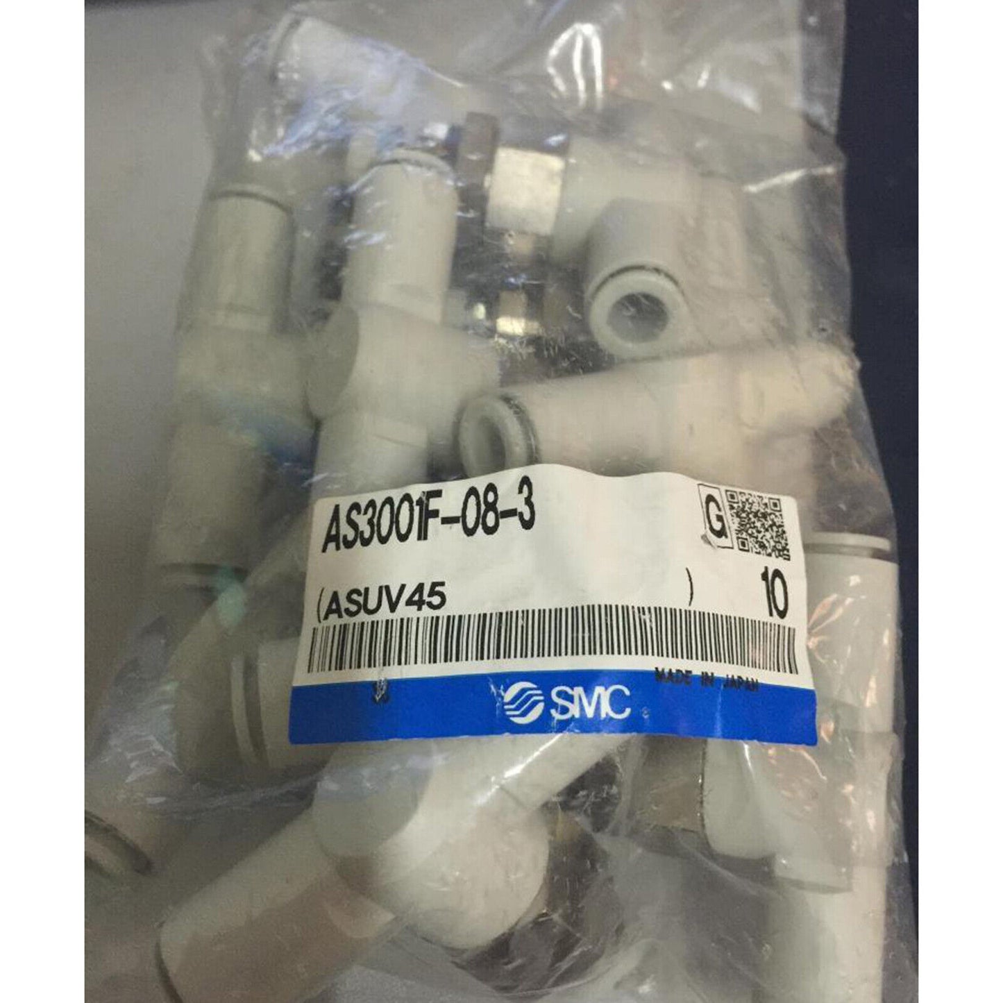 10-Pack SMC AS3001F-08-3 Control Valve - SMC