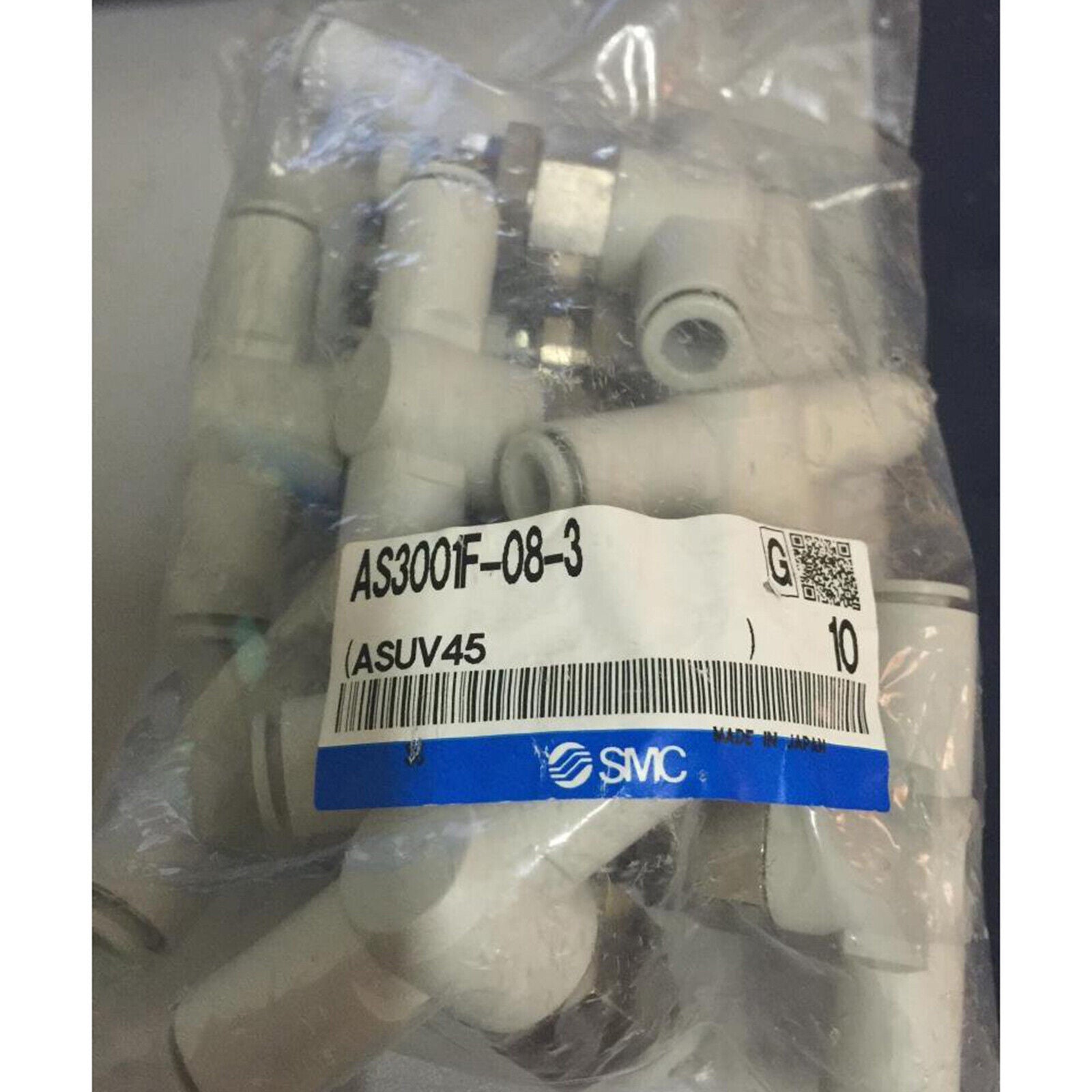 10-Pack SMC AS3001F-08-3 Control Valve - SMC