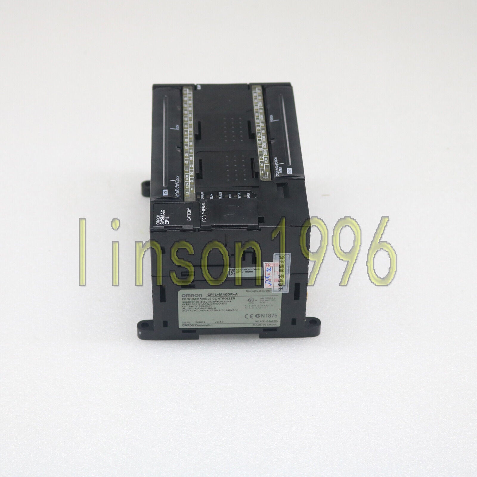 Omron CP1L-M40DR-A Tested PLC Module – Used - OMRON
