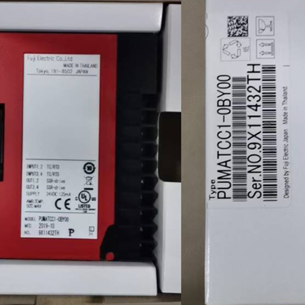 fuji pumatcc1-0by00 temperature controller - FUJI