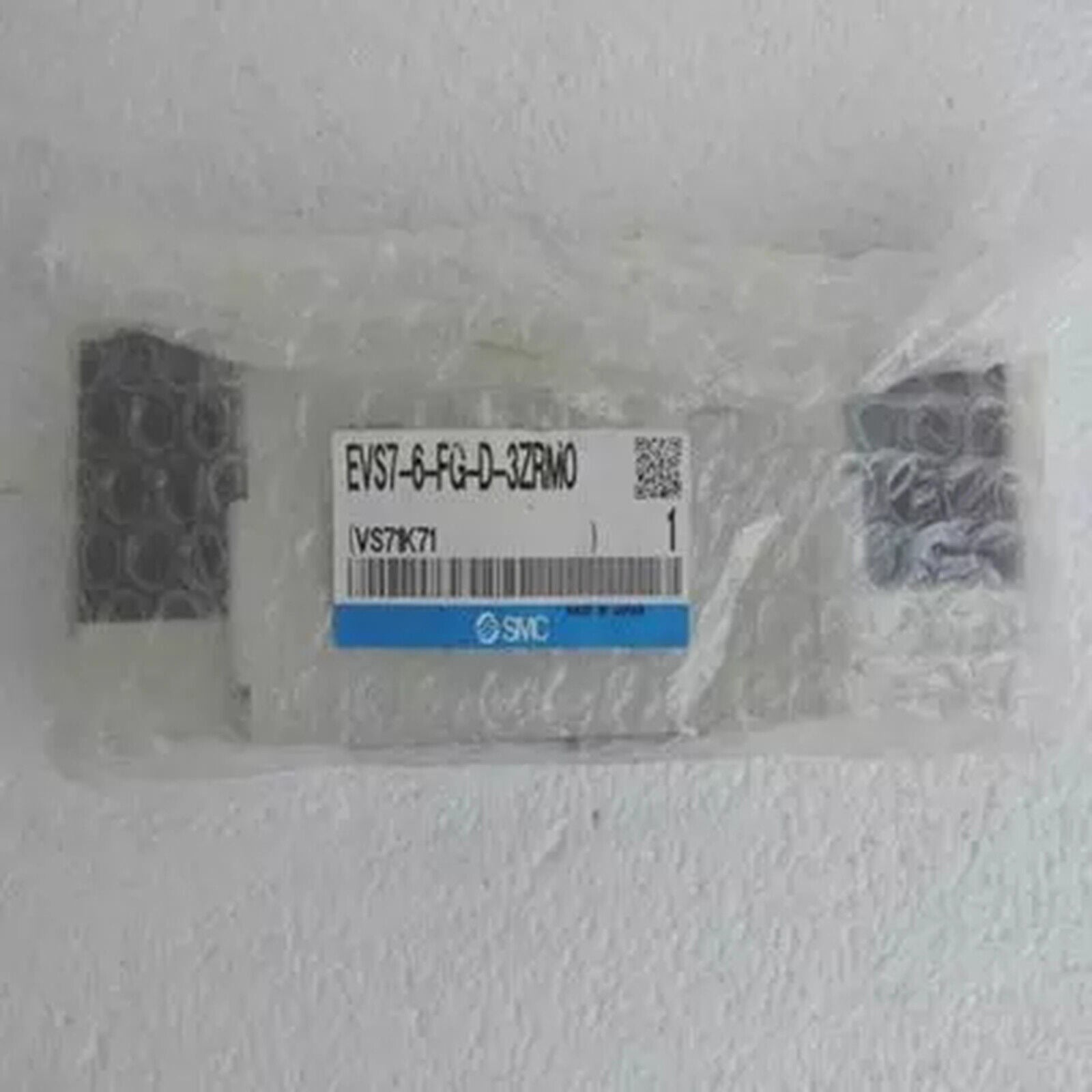 1PCS SMC Solenoid Valve EVS7-6-FG-D-3ZRM0 ONE YEAR - SMC