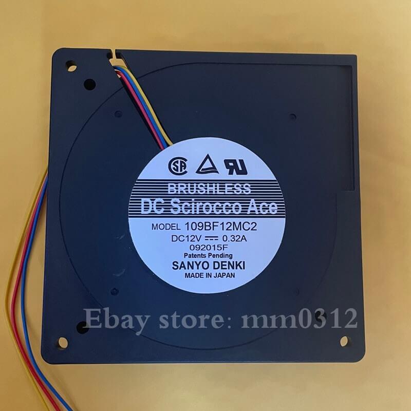 new 1pcs Sanyo 109BF12MC2 12V0.32A 12CM server cooling fan