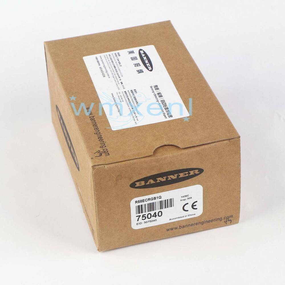 new One Banner R58ECRGB1Q Photoelectric Sensor ping - ONE BANNER