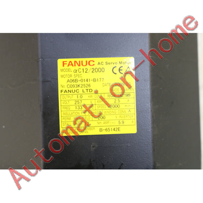 used A06B-0141-B177 Servo Motor For Fanuc Fully Tested#QW - FANUC