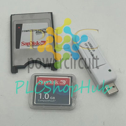 128MB/256/512/1G/2G CNC CF Compact Flash card+CF-PCMCIA Adapter+SSK reader FANUC