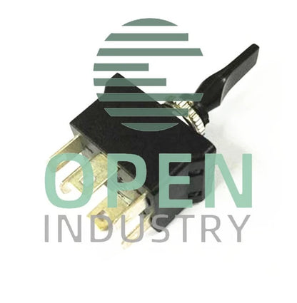 Black 6Pin DPDT 3Position 12mm ON-OFF Momentary Toggle Switch DC12V 20A