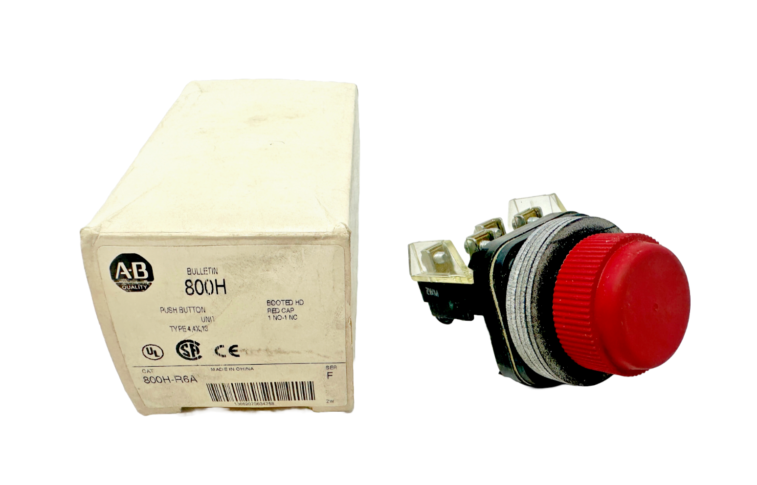 new Allen Bradley 800H-R6A Pushbutton - ALLEN BRADLEY