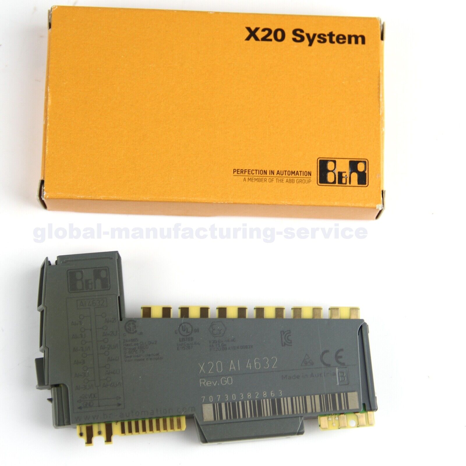 new  B&R X20 AI 4632 Systems RTD Module X20AI4632 B&R