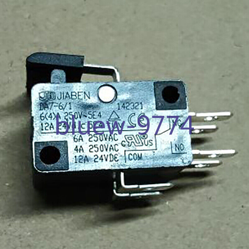 new 1PC JIABEN DA7-6/1 Micro Switch Double Power Tool Switch 6A250VAC 12A24VDC - KOEED