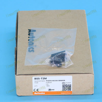 Professional Photoelectric Switch BS5-T2M for Autonics | High-Quality 10Pcs/Box | Fast Shipping - AUTONICS