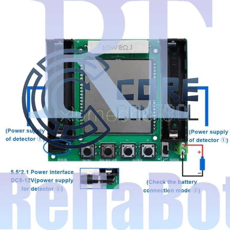Lithium Battery 18650 Capacity Tester Module Digital Measurement High Precision