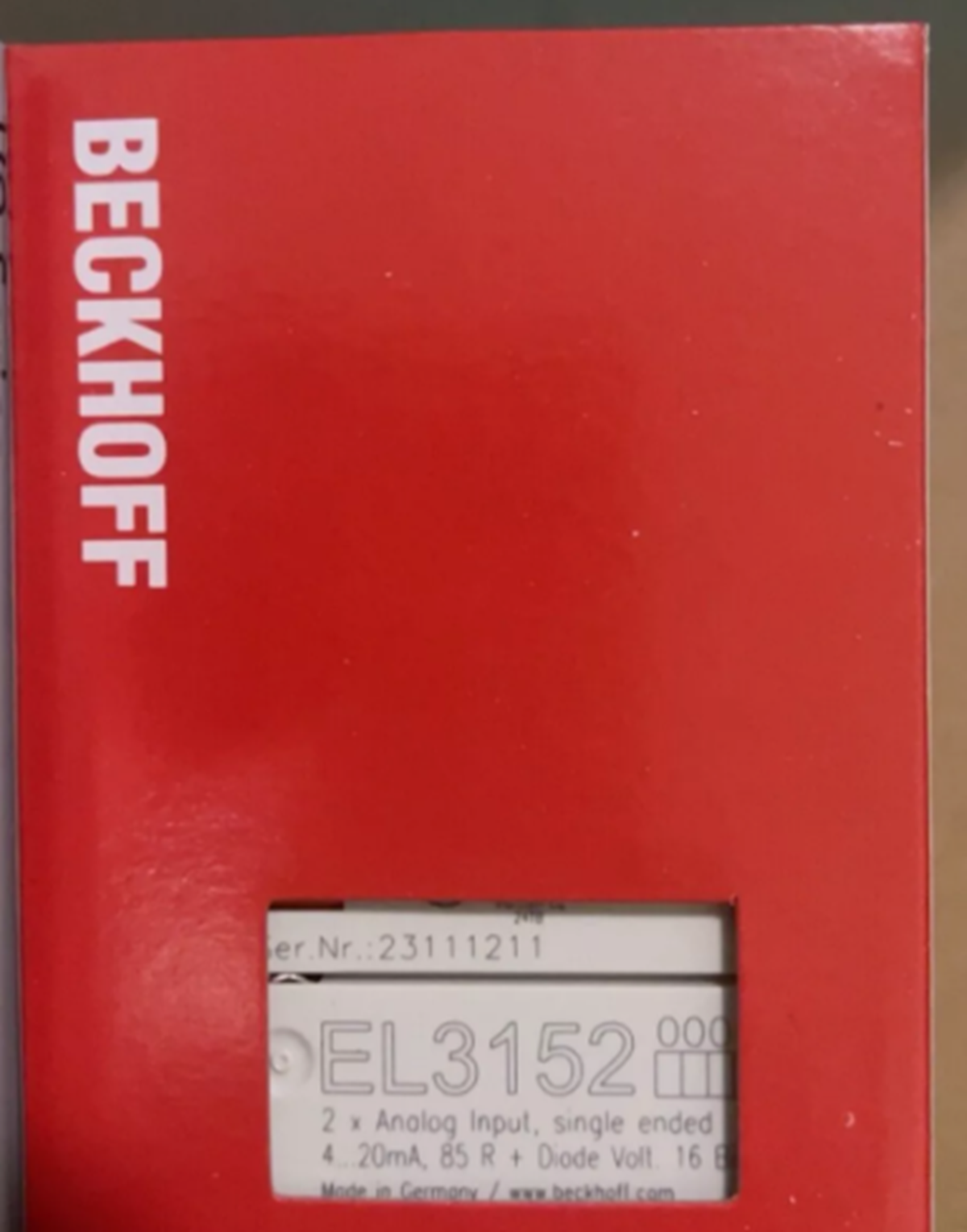 new  Beckhoff EL3152 EL 3152 PLC Module