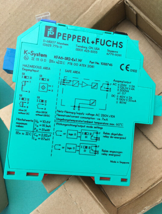 1PC Pepperl+Fuchs KFA6-SR2-EX1.W In Box