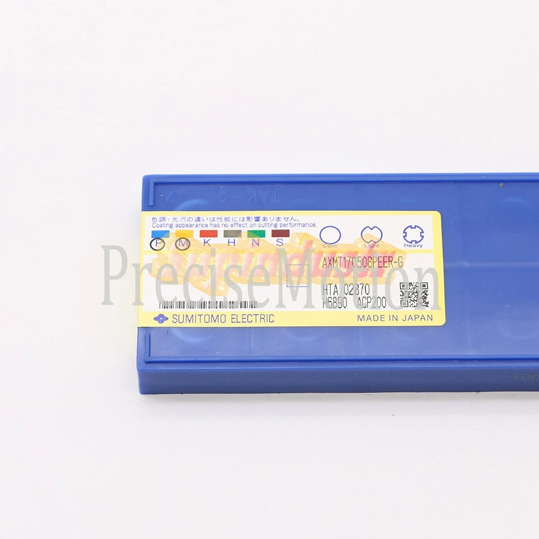 .10Pcs/Box Sumitomo AXMT170508PEER-G ACP200 Carbide Inserts
