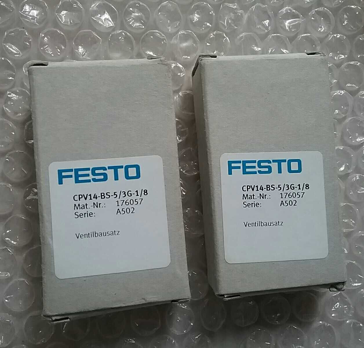 FESTO Solenoid Valve CPV14-BS-5/3G-1/8 - Spot Stock - FESTO