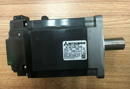 used HF-KE73JW1-S100 Mitsubishi tested servo motor - MITSUBISHI