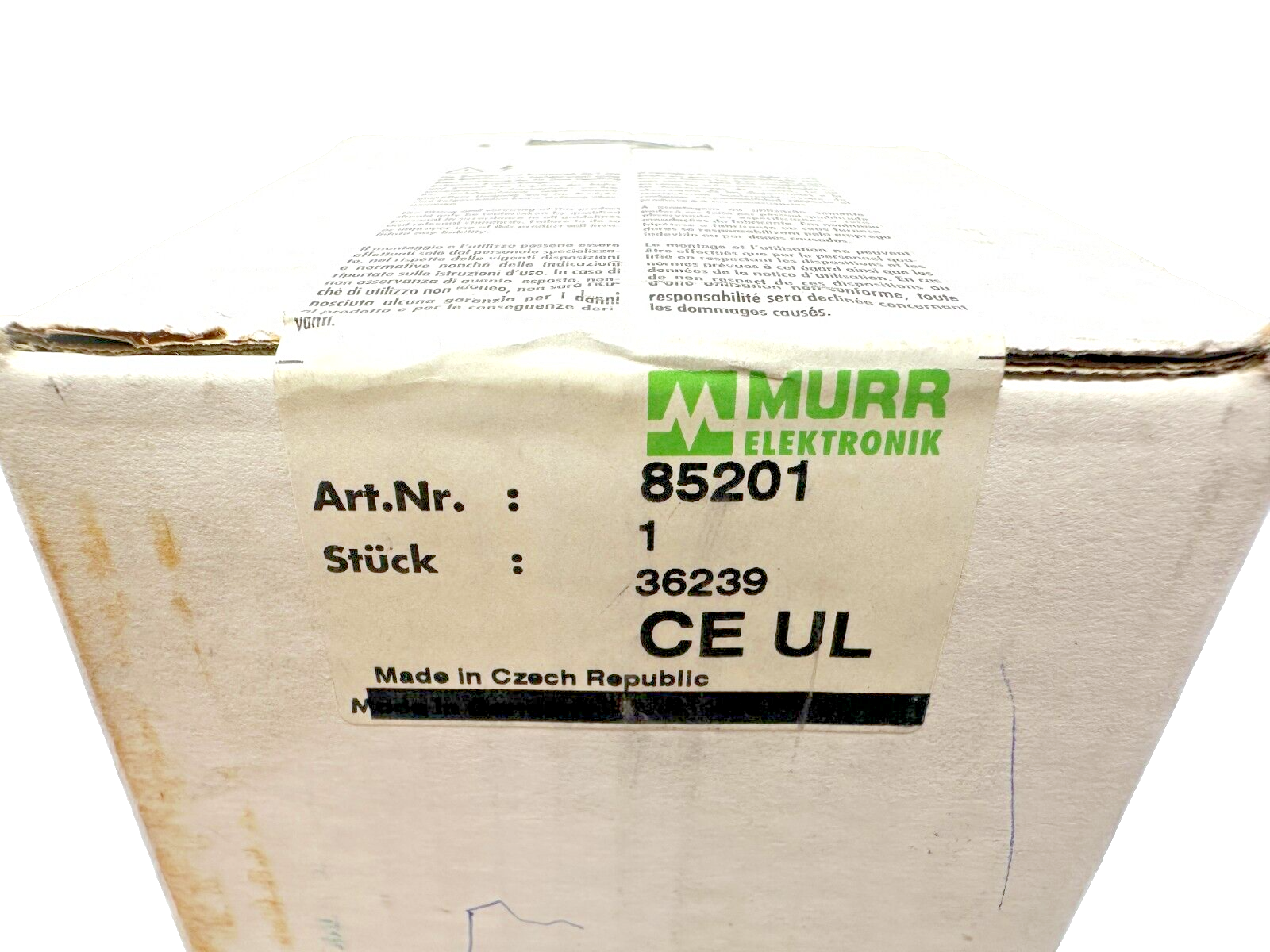 new Murr Elektronik 85201 Power Supply MNG 5-230/24 - KOEED