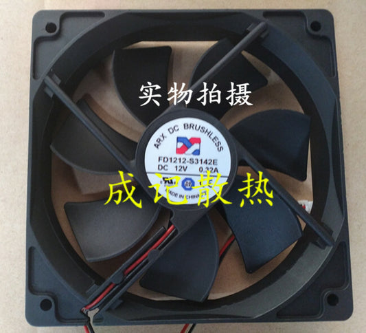 1pcs  ARX FD1212-S3142E 12025 12V 0.32A 120MM chassis cooling fan