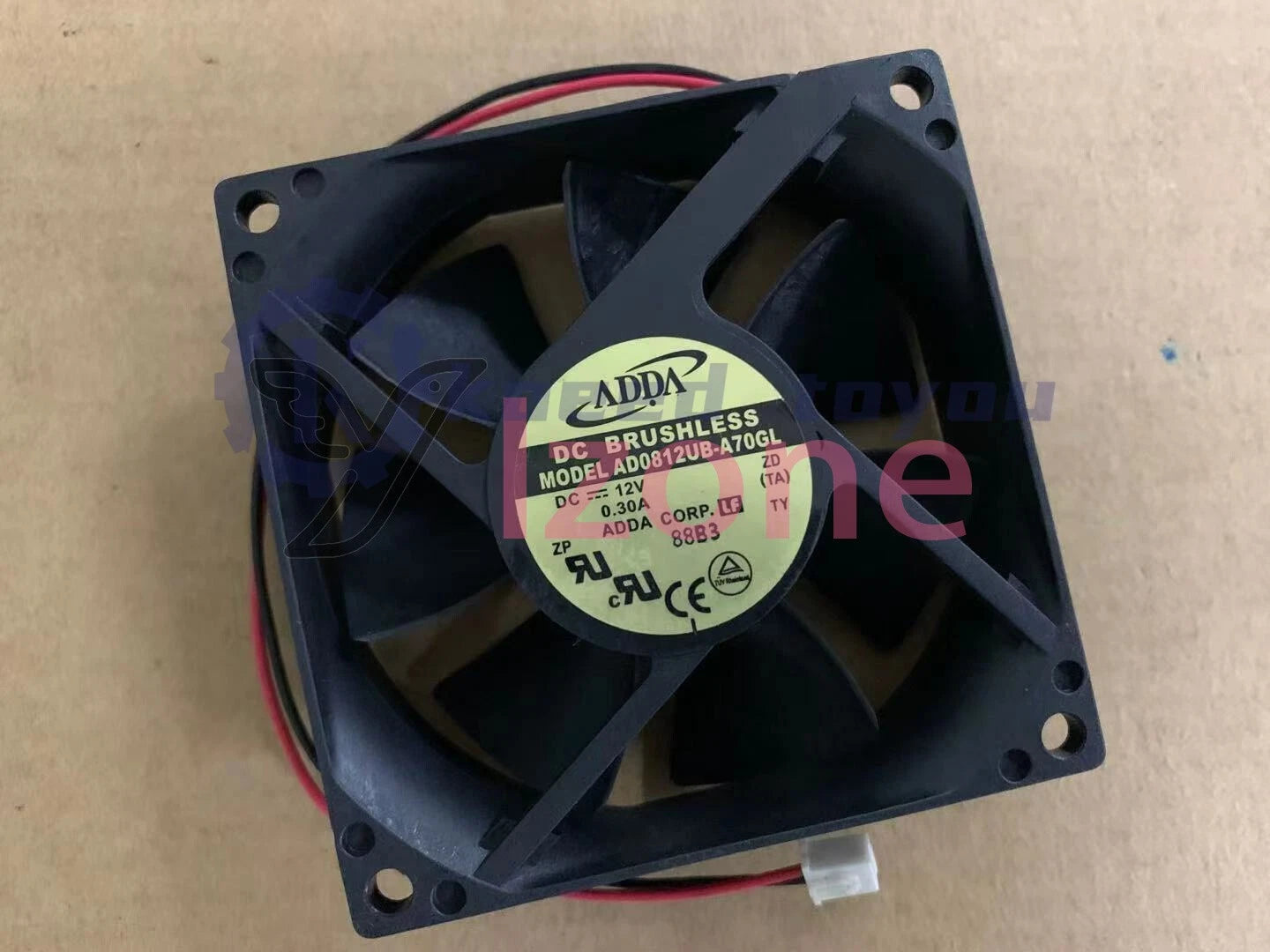 ADDA AD0812UB-A70GL case fan DC12V 0.30A 80*80*25mm fan 1PCS