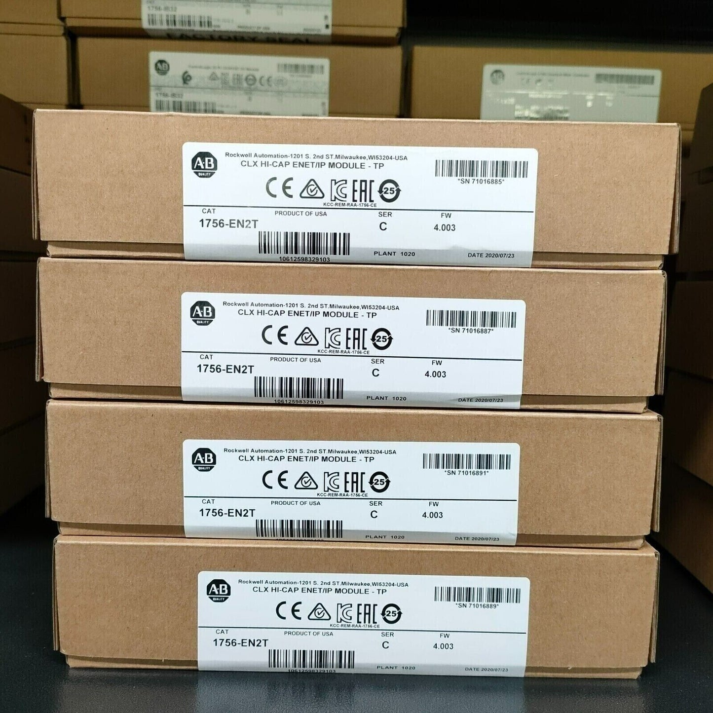 Allen Bradley 1756-EN2T ControlLogix EtherNet/IP Module Sealed - ALLEN BRADLEY
