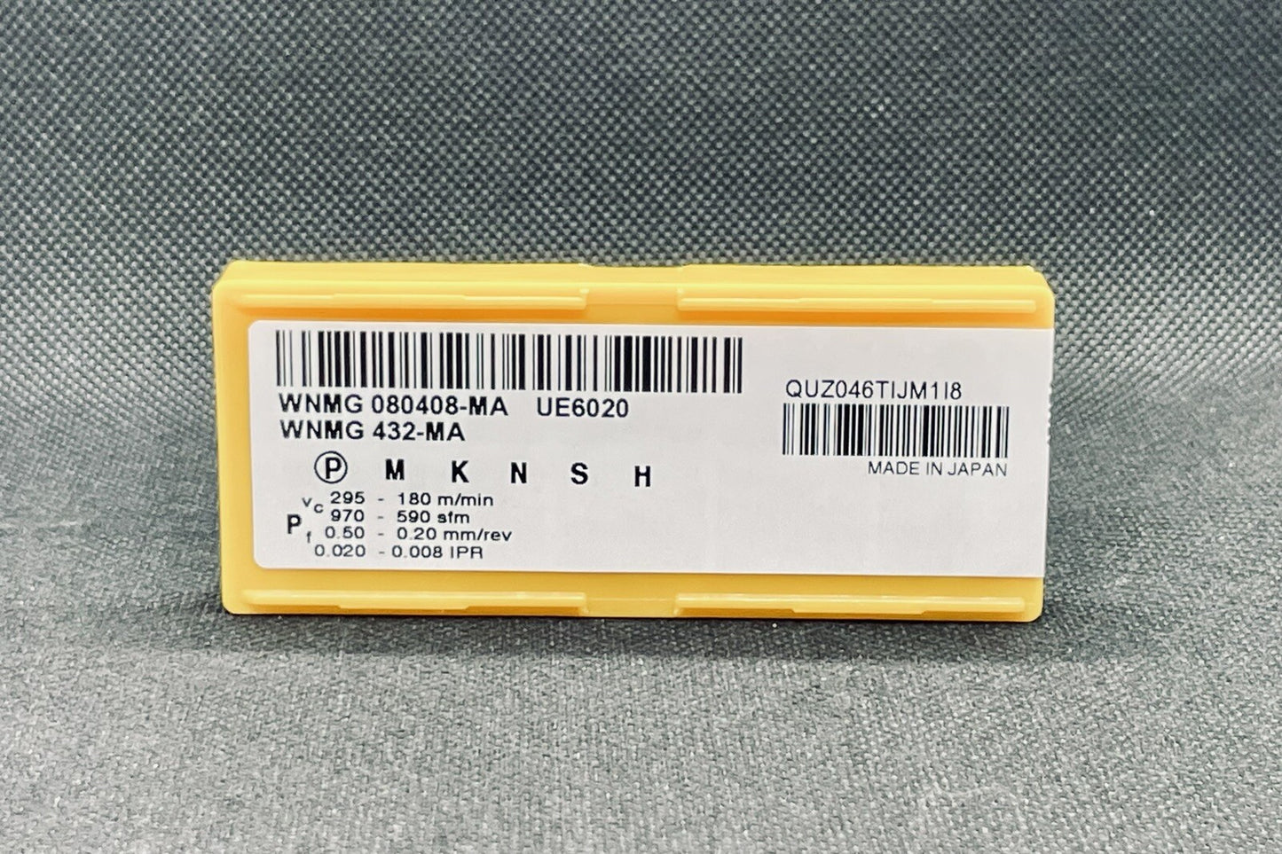 Mitsubishi Diaedge WNMG 432 MA UE6020 CNC Carbide Inserts (10 PCS)