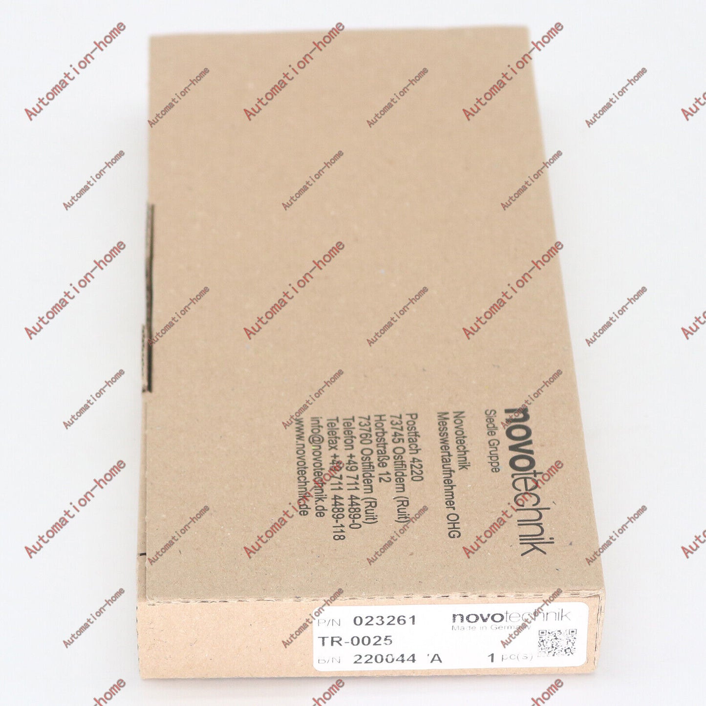 Novotechnik Linear Transducer TR25/023261 In Box - NOVOTECHNIK
