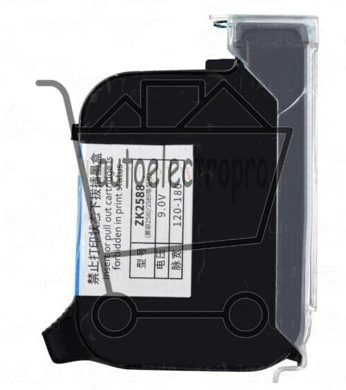 2588 2588+ 2588+M 12.7mm Quick-drying Ink Cartridge for Handheld Inkjet Printer