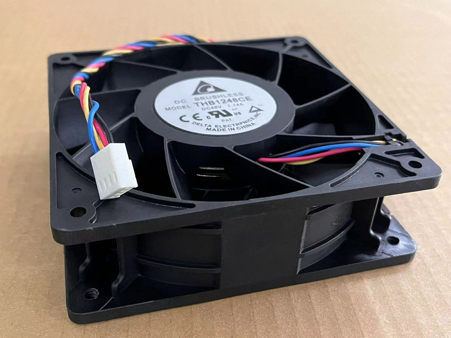 new Delta THB1248CE 12038 48V 1.14A 12CM 120mm chassis DC cooling fan 4PIN
