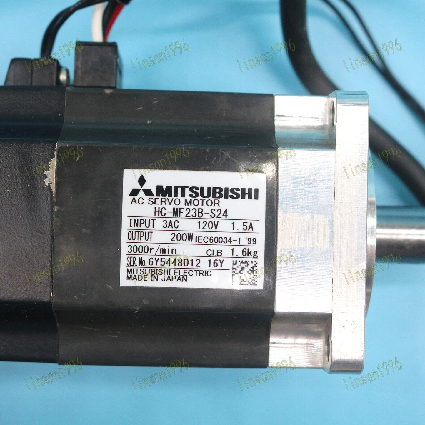 Used Mitsubishi HC-MF23B-S24 Servo Motor Fully Tested - MITSUBISHI