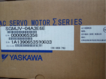 NEW motor SGMJV-04A3E6E NEW IN - KOEED