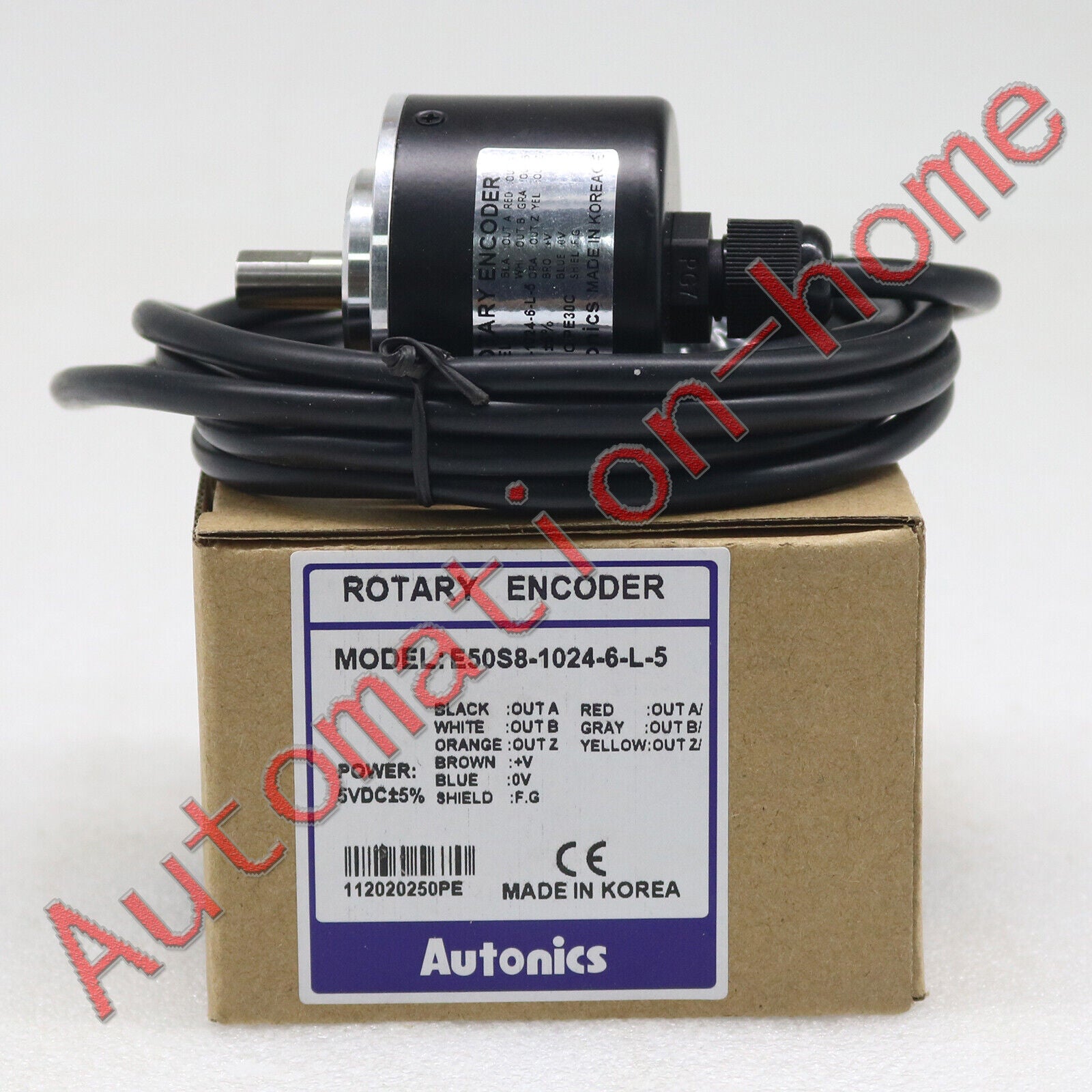 new 1 PCS  E50S8-1024-6-L-5 Autonics Incremental Rotary Encoder