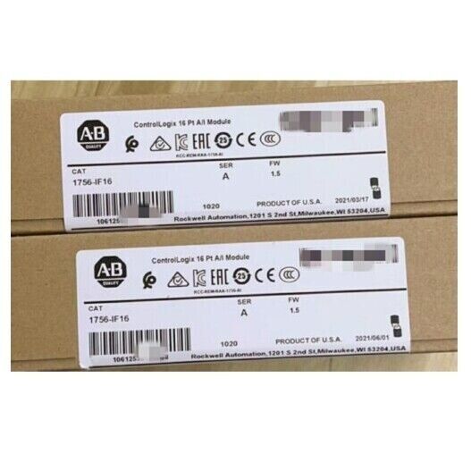 Allen Bradley Factory Sealed AB 1756-IF16 16 Pt Input Module - ALLEN BRADLEY