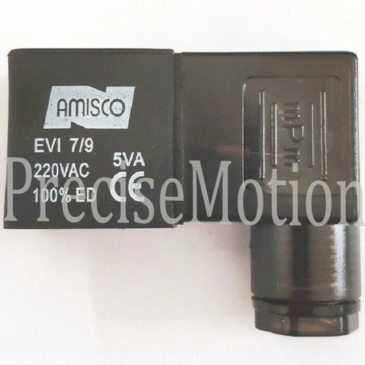 1PCS Solenoid Valve Coil For AMISCO EVI7/9 AC220V 5VA FREE SHIPPN