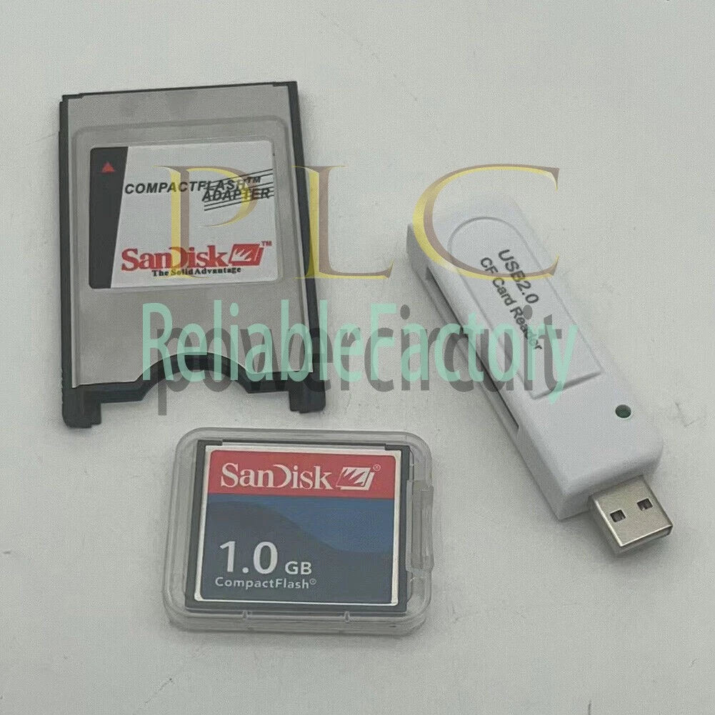 128MB/256/512/1G/2G CNC CF Compact Flash card+CF-PCMCIA Adapter+SSK reader FANUC