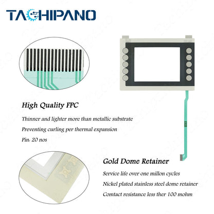new 4PP065-0571-P74F Membrane Keypad Switch for B&R 4PP065.0571-P74F Keyboard - B&R