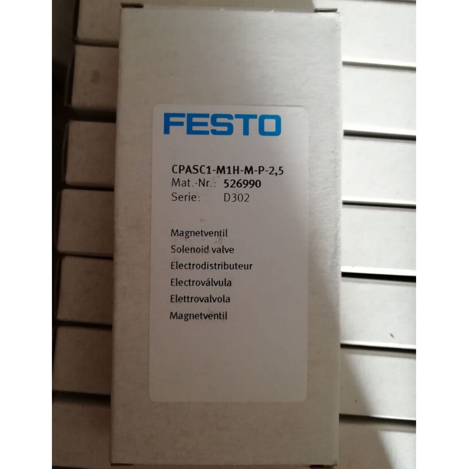 Festo CPASC1-M1H-M-P-2.5 solenoid valve - FESTO