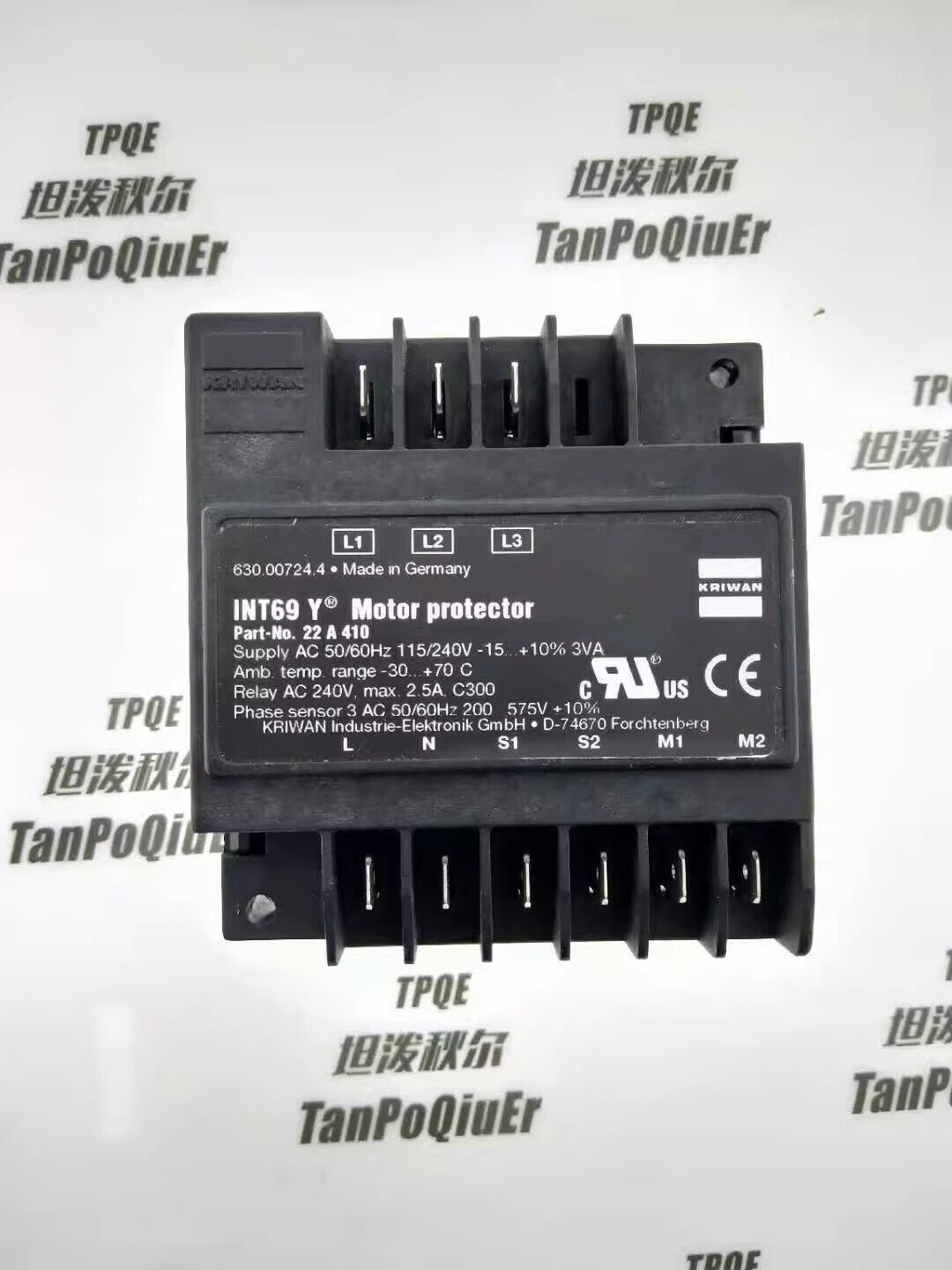 new KRIWAN INT69 Y 22A 410 Protection Module Protector - KRIWAN