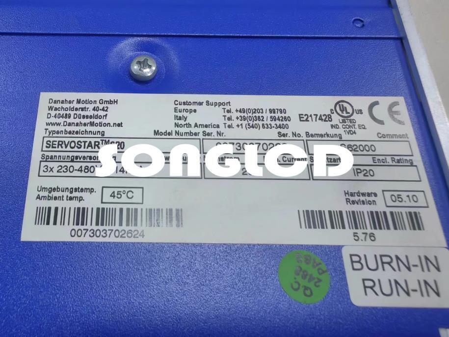 1PCS SERVOSTAR 620 S62000 Servo Motor Controller - SERVOSTAR