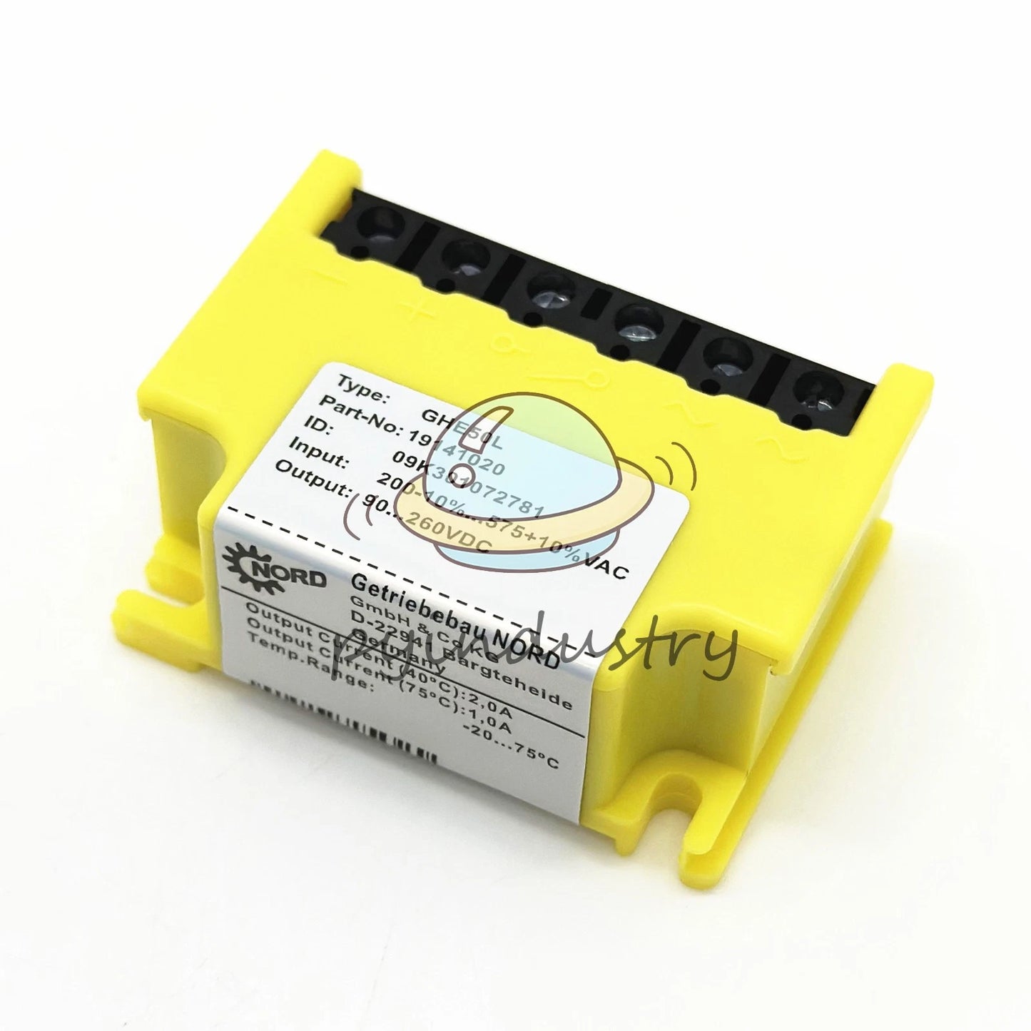 NORD half-wave Rectifier GHE50L 19141020 200V-10%...575V+10%VAC 90...260VDC